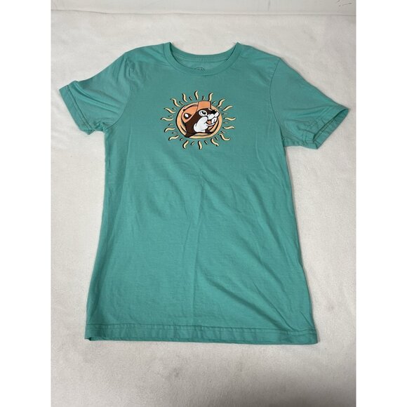 BUC-EE'S Tops - Adult Size Small Buc-ees T Shirt Teal Summer Best Days Waves Beach Sun